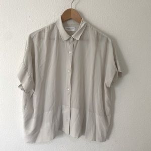 Everlane Drapey Square Shirt